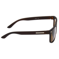 Hrinkar UV Protection Elegant Brown Rectangular Goggles For Men & Women - HRS489-BWN-BWN - Image 3