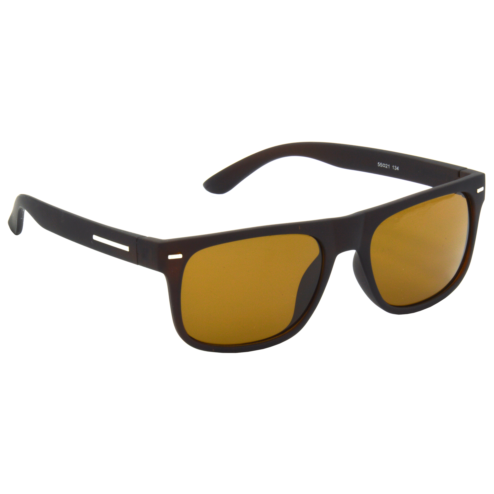 Hrinkar UV Protection Elegant Brown Rectangular Goggles For Men & Women - HRS489-BWN-BWN