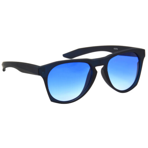 Hrinkar Gradient & UV Protection Stylish Blue Rectangular Goggles For Men & Women - HRS490-BU-BUCLR