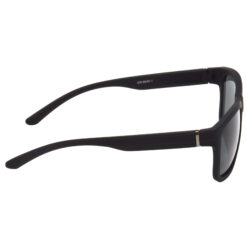 Hrinkar UV Protection Modish Black Rectangular Shades For Men & Women - HRS491-BK-BK - Image 3