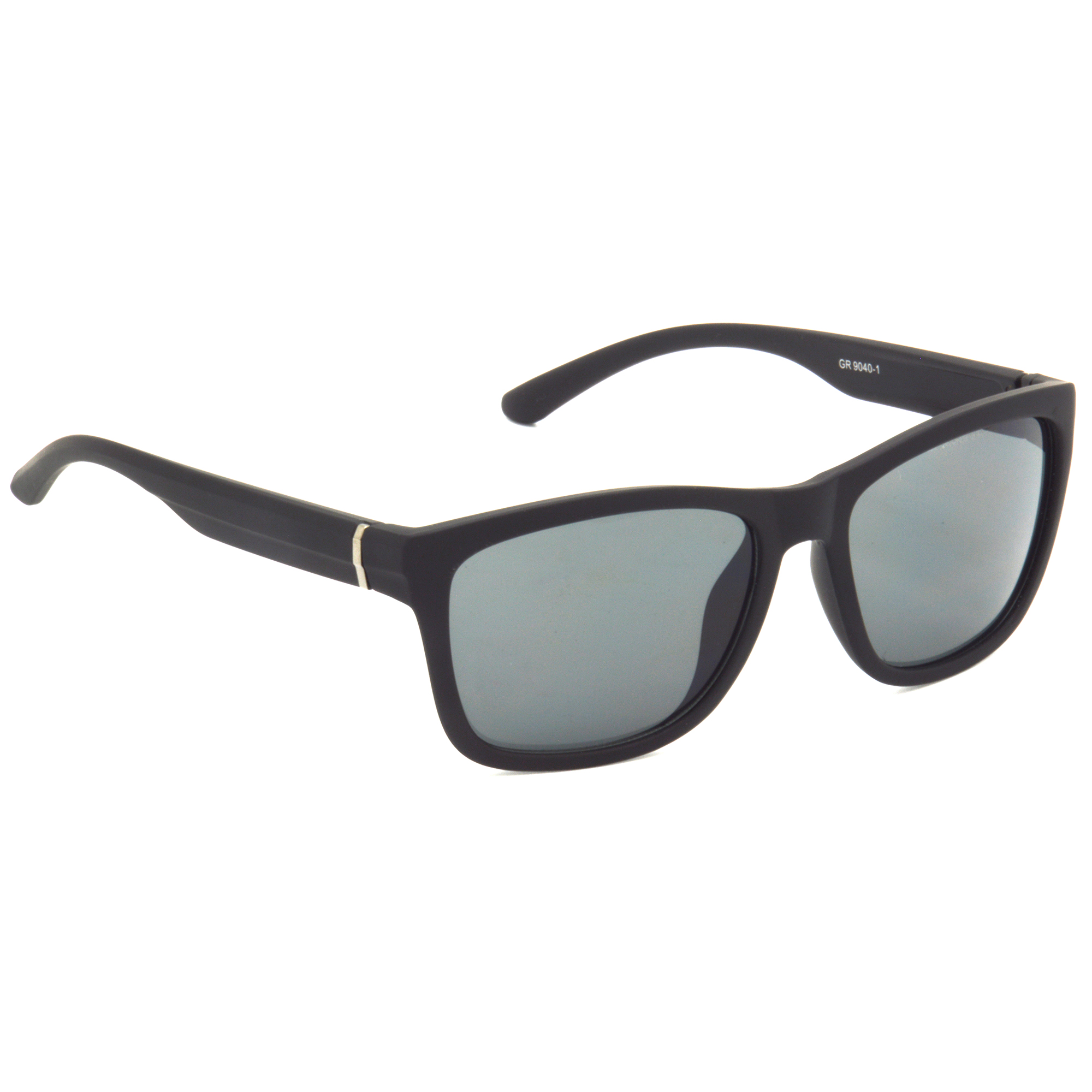 Hrinkar UV Protection Modish Black Rectangular Shades For Men & Women - HRS491-BK-BK