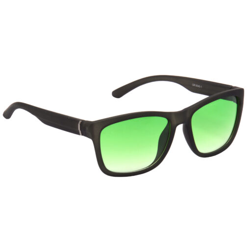 Hrinkar Gradient & UV Protection Stylish Green Rectangular Sunglasses For Men & Women - HRS491-GRY-LGRN
