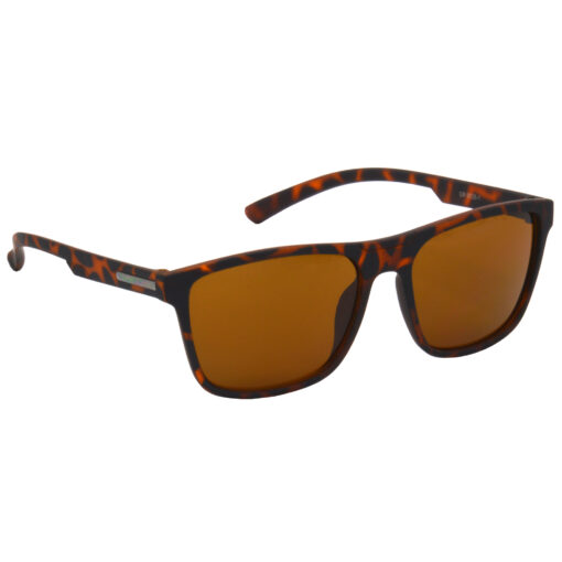 Hrinkar UV Protection Classy Brown Rectangular Shades For Men & Women - HRS493-TBWN-BWN
