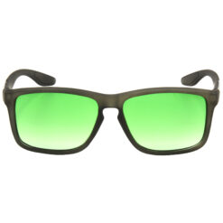 Alternative view of Hrinkar Gradient & UV Protection Classy Green Retro Square Goggles For Men & Women - HRS494-GRY-LGRN