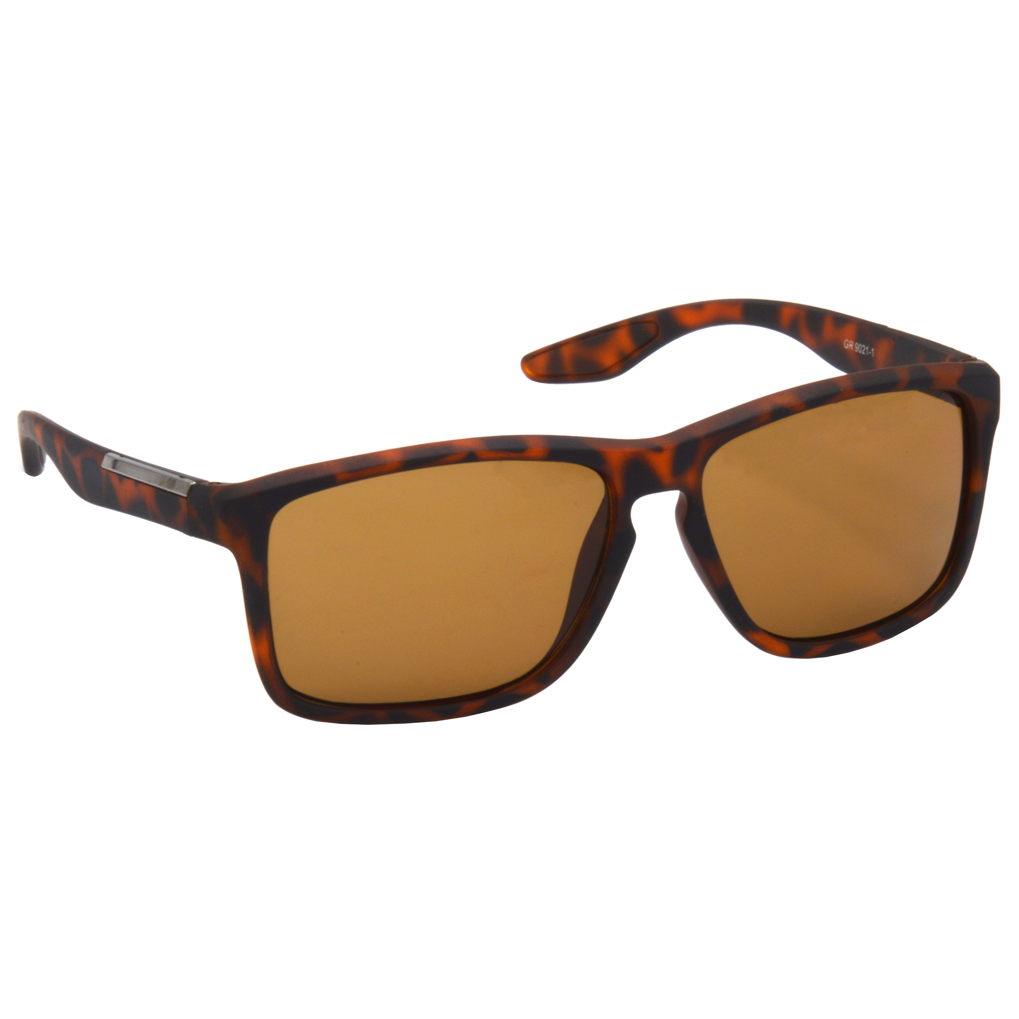 Hrinkar UV Protection Modish Brown Retro Square Sunglasses For Men & Women - HRS494-TBWN-BWN