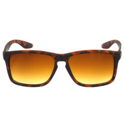 Hrinkar Gradient & UV Protection Elegant Brown Retro Square Goggles For Men & Women - HRS494-TBWN-LBWN - Image 2