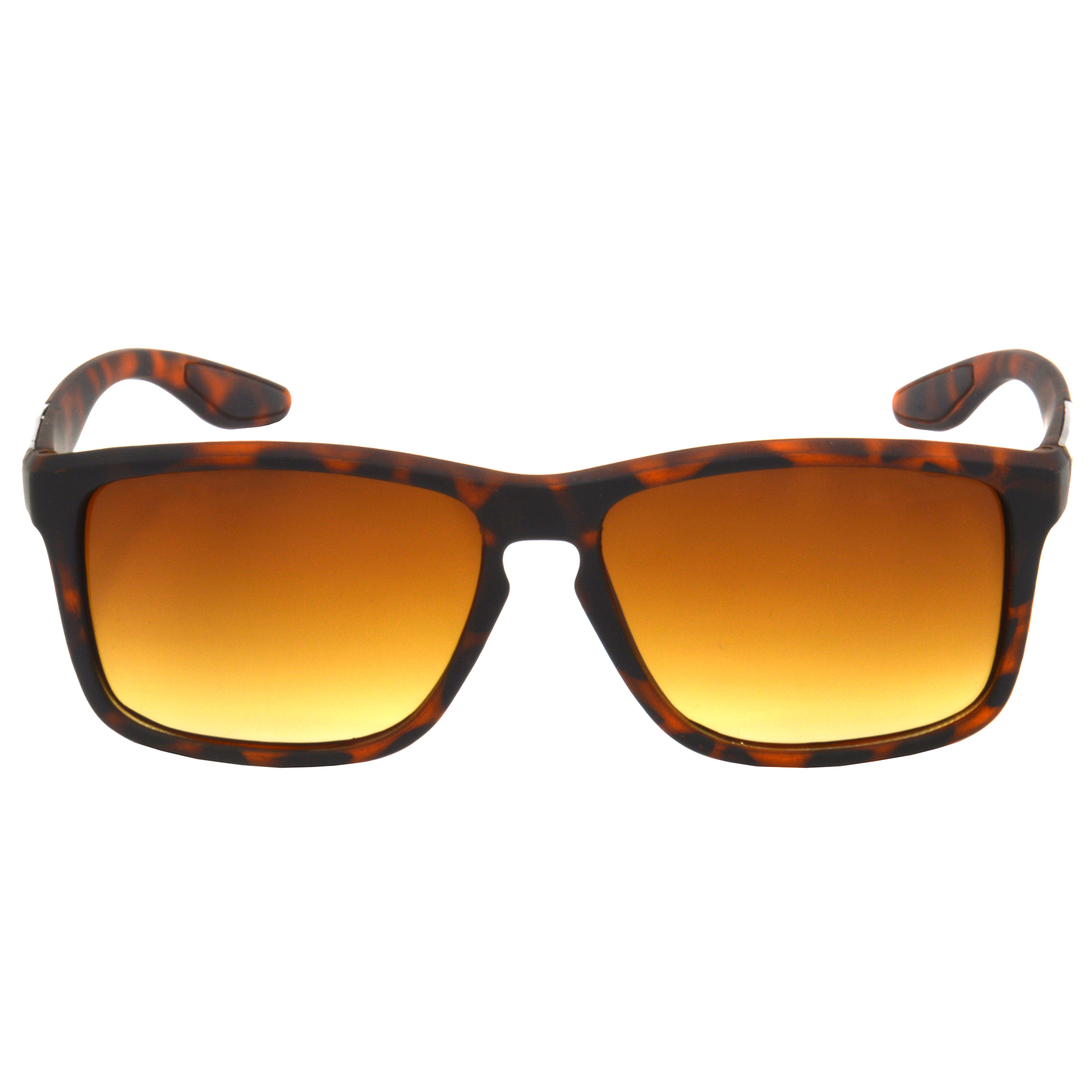 Hrinkar Gradient & UV Protection Elegant Brown Retro Square Goggles For Men & Women - HRS494-TBWN-LBWN - Image 2