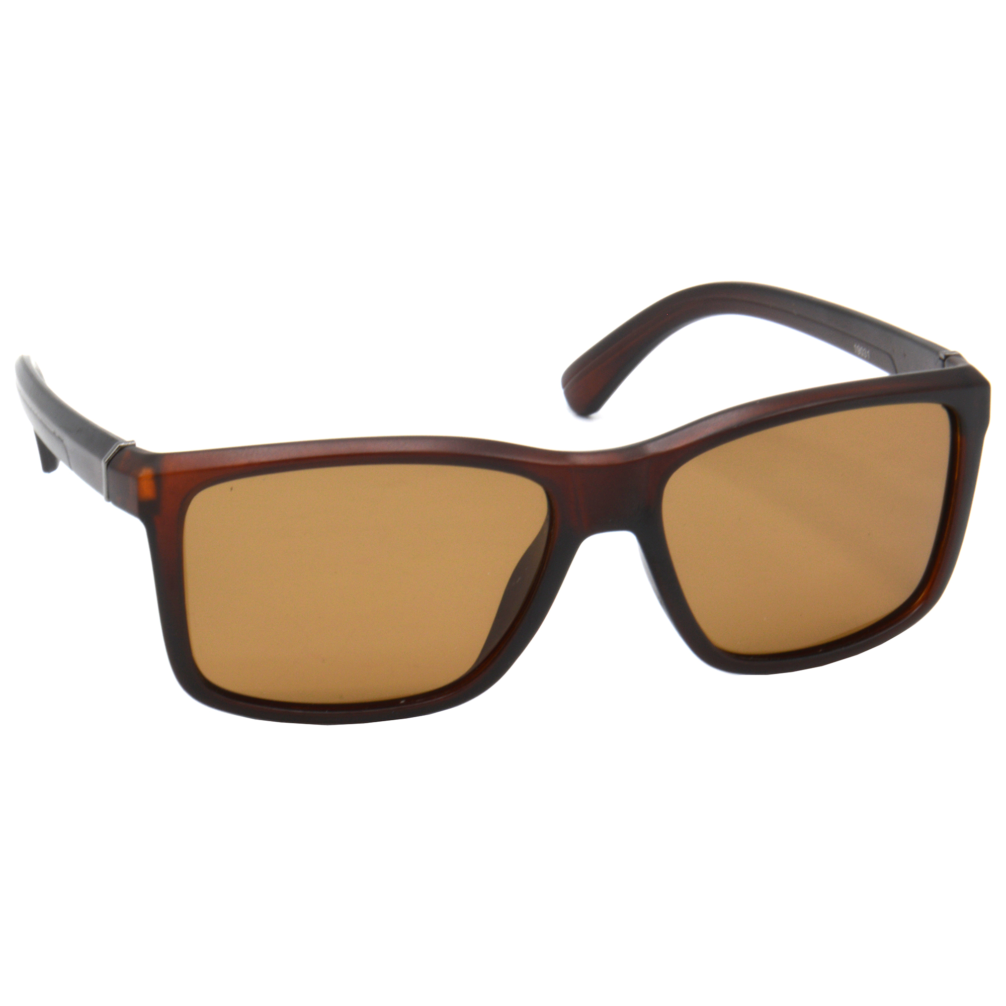 Hrinkar Polarized & UV Protection Stylish Brown Rectangular Goggles For Men & Women - HRS495-BWN-BWN-P