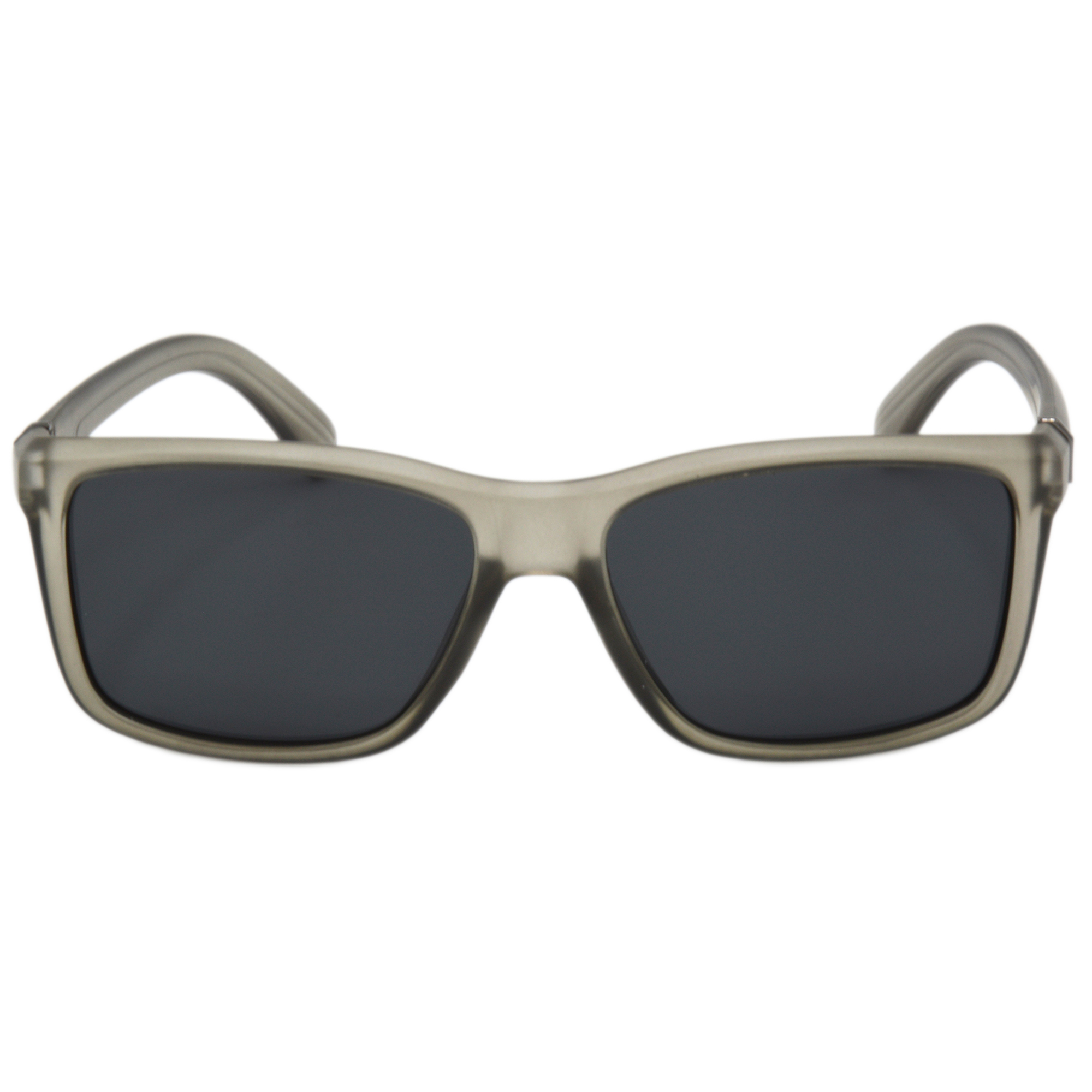 Hrinkar Polarized & UV Protection Modish Grey Rectangular Shades For Men & Women - HRS495-GRY-BL-P - Image 2