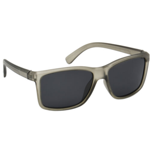 Hrinkar Polarized & UV Protection Modish Grey Rectangular Shades For Men & Women - HRS495-GRY-BL-P