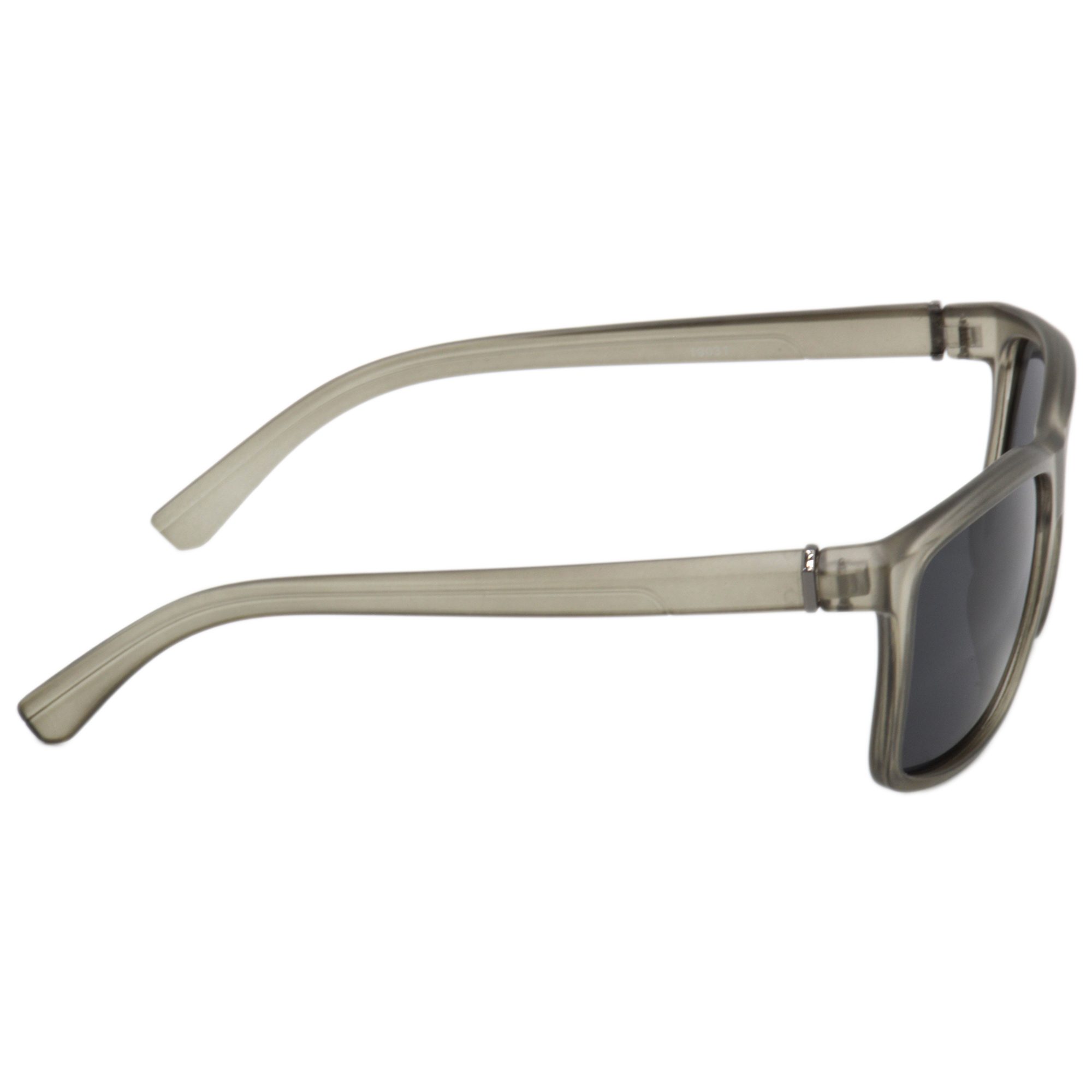 Hrinkar Polarized & UV Protection Elegant Green Rectangular Sunglasses For Men & Women - HRS495-GRY-GRN-P - Image 3