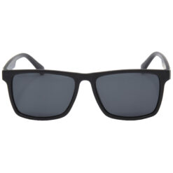 Hrinkar Polarized & UV Protection Trendy Black Rectangular Goggles For Men & Women - HRS496-BK-BK-P - Image 2