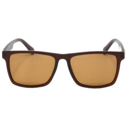 Alternative view of Hrinkar Polarized & UV Protection Stylish Brown Rectangular Sunglasses For Men & Women - HRS496-BWN-BWN-P