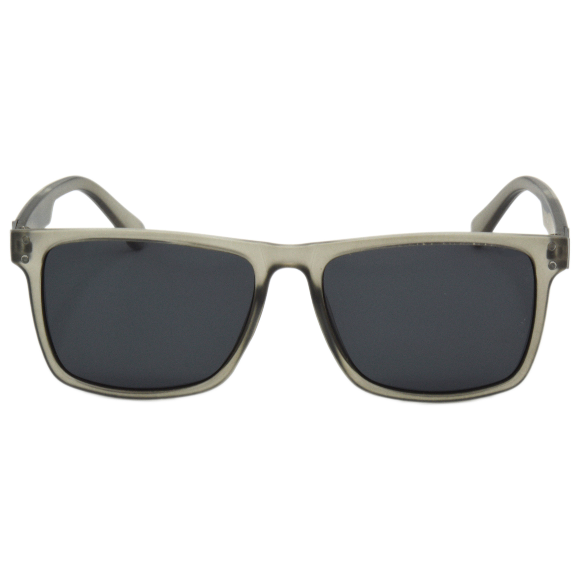 Hrinkar Polarized & UV Protection Modish Grey Rectangular Goggles For Men & Women - HRS496-GRY-BK-P - Image 2