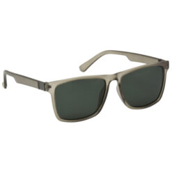Hrinkar Polarized & UV Protection Elegant Green Rectangular Shades For Men & Women - HRS496-GRY-GRN-P