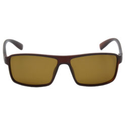 Alternative view of Hrinkar Polarized & UV Protection Stylish Brown Rectangular Shades For Men & Women - HRS497-BWN-BWN-P