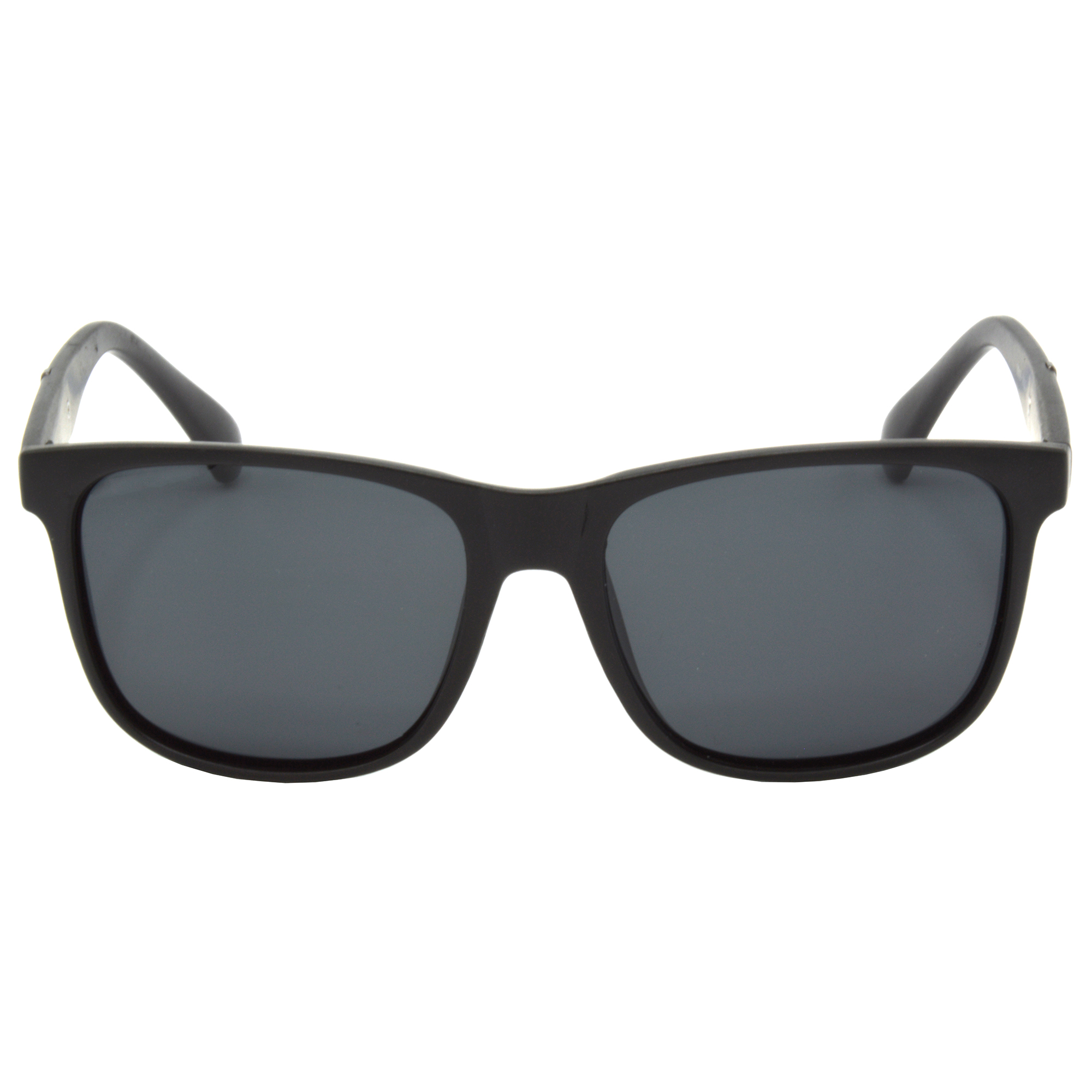 Hrinkar Polarized & UV Protection Trendy Black Rectangular Shades For Men & Women - HRS498-BK-BK-P - Image 2