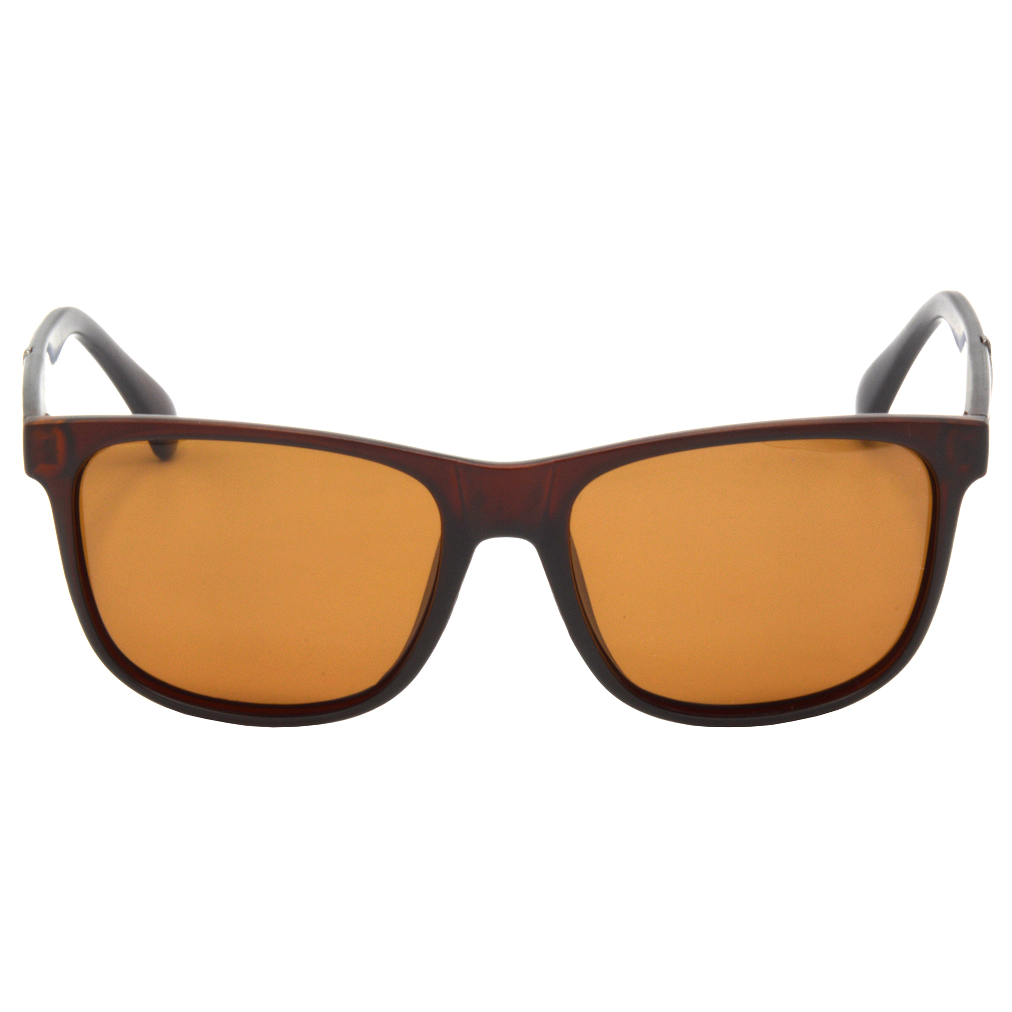 Hrinkar Polarized & UV Protection Stylish Brown Rectangular Goggles For Men & Women - HRS498-BWN-BWN-P - Image 2