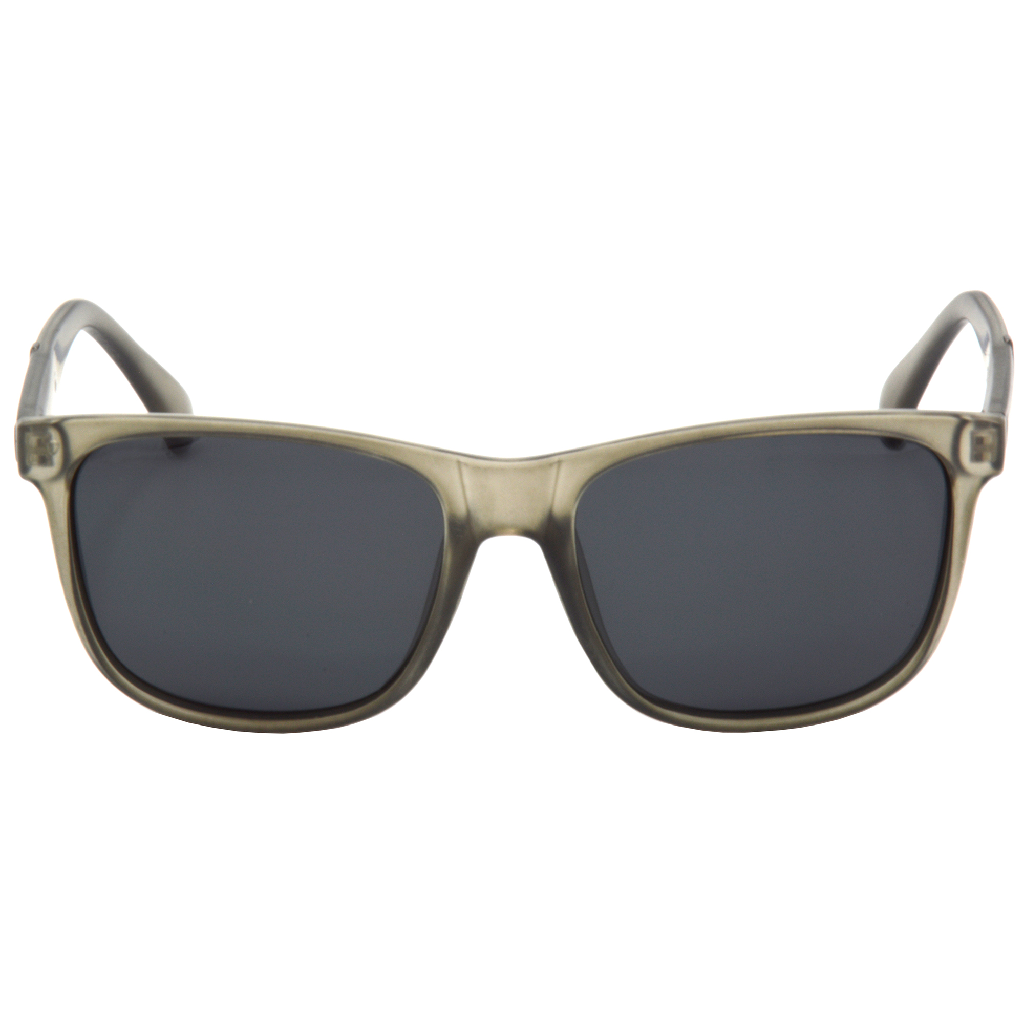Hrinkar Polarized & UV Protection Modish Grey Rectangular Shades For Men & Women - HRS498-GRY-BK-P - Image 2