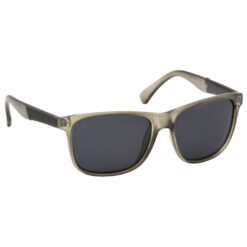 Hrinkar Polarized & UV Protection Modish Grey Rectangular Shades For Men & Women - HRS498-GRY-BK-P