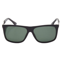 Hrinkar Polarized & UV Protection Trendy Green Rectangular Goggles For Men & Women - HRS499-BK-GRN-P - Image 2
