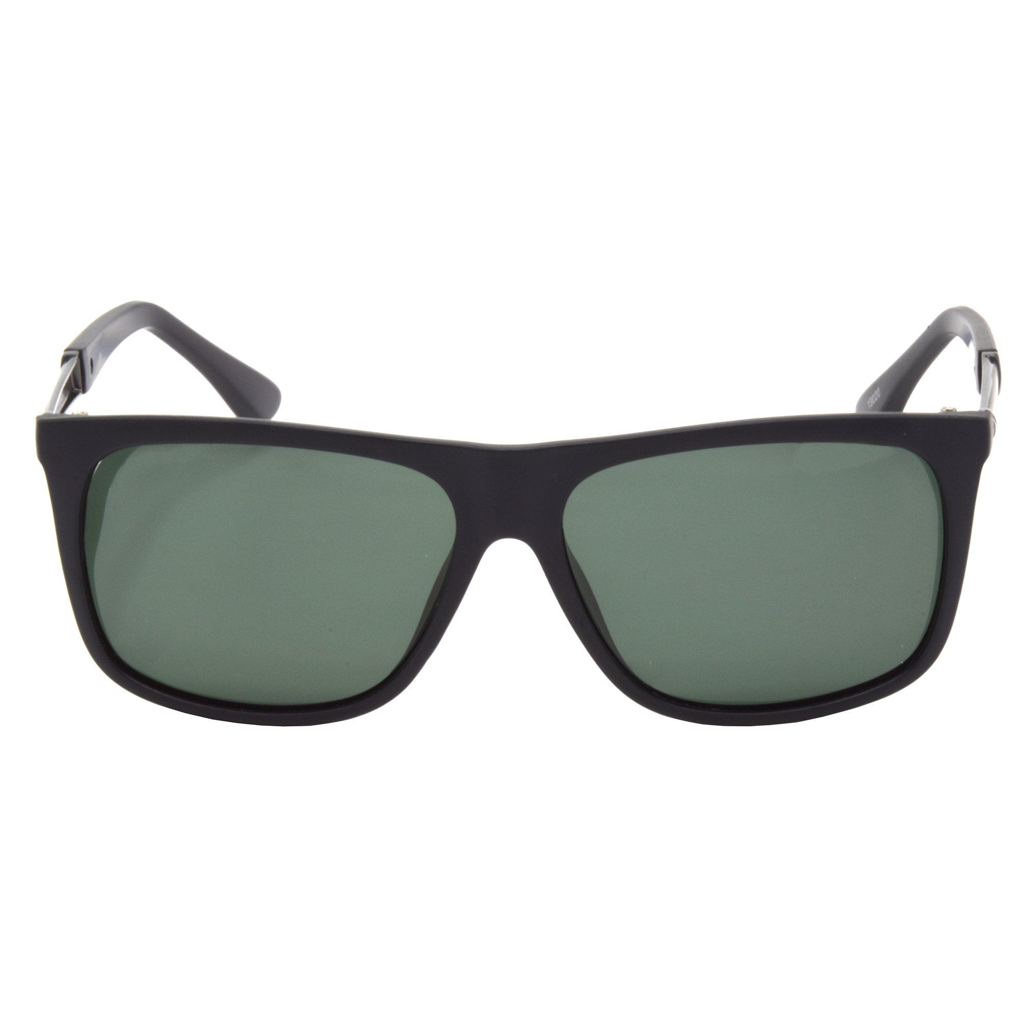 Hrinkar Polarized & UV Protection Trendy Green Rectangular Goggles For Men & Women - HRS499-BK-GRN-P - Image 2