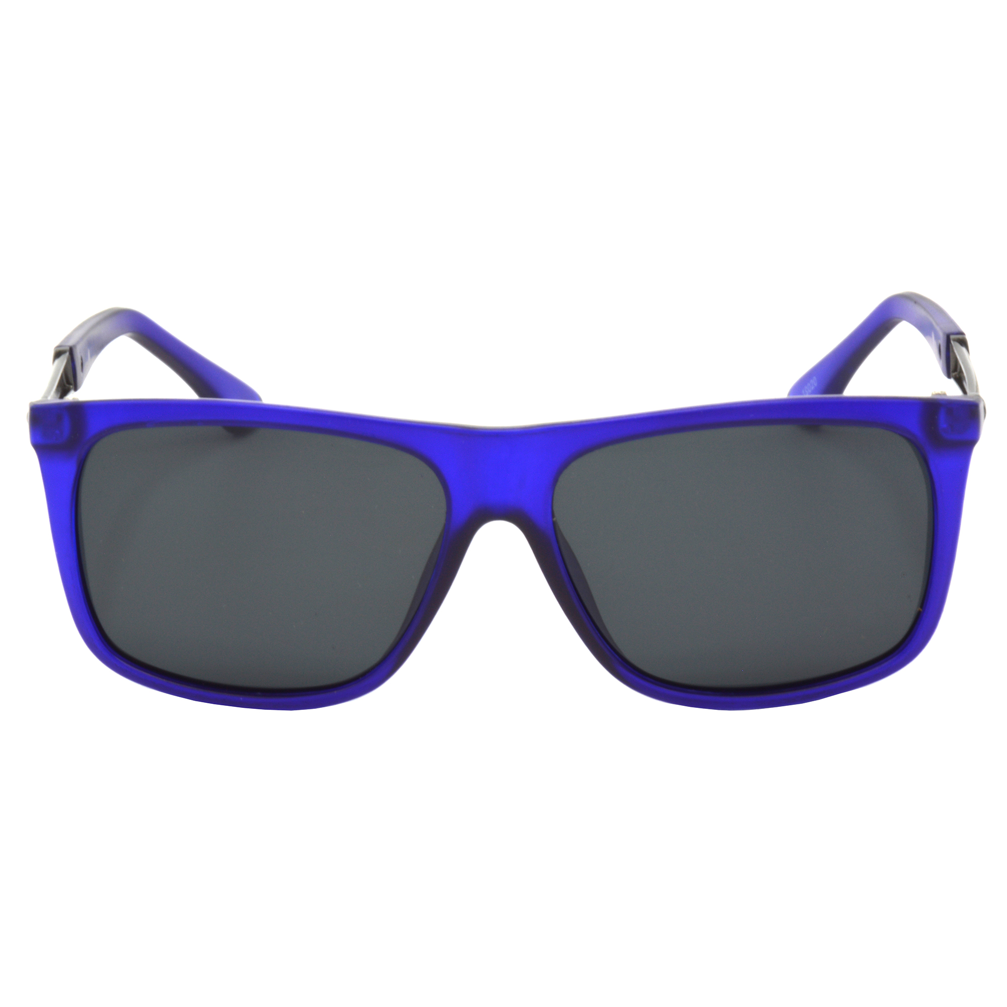 Hrinkar Polarized & UV Protection Classy Grey Rectangular Shades For Men & Women - HRS499-BU-BK-P - Image 2