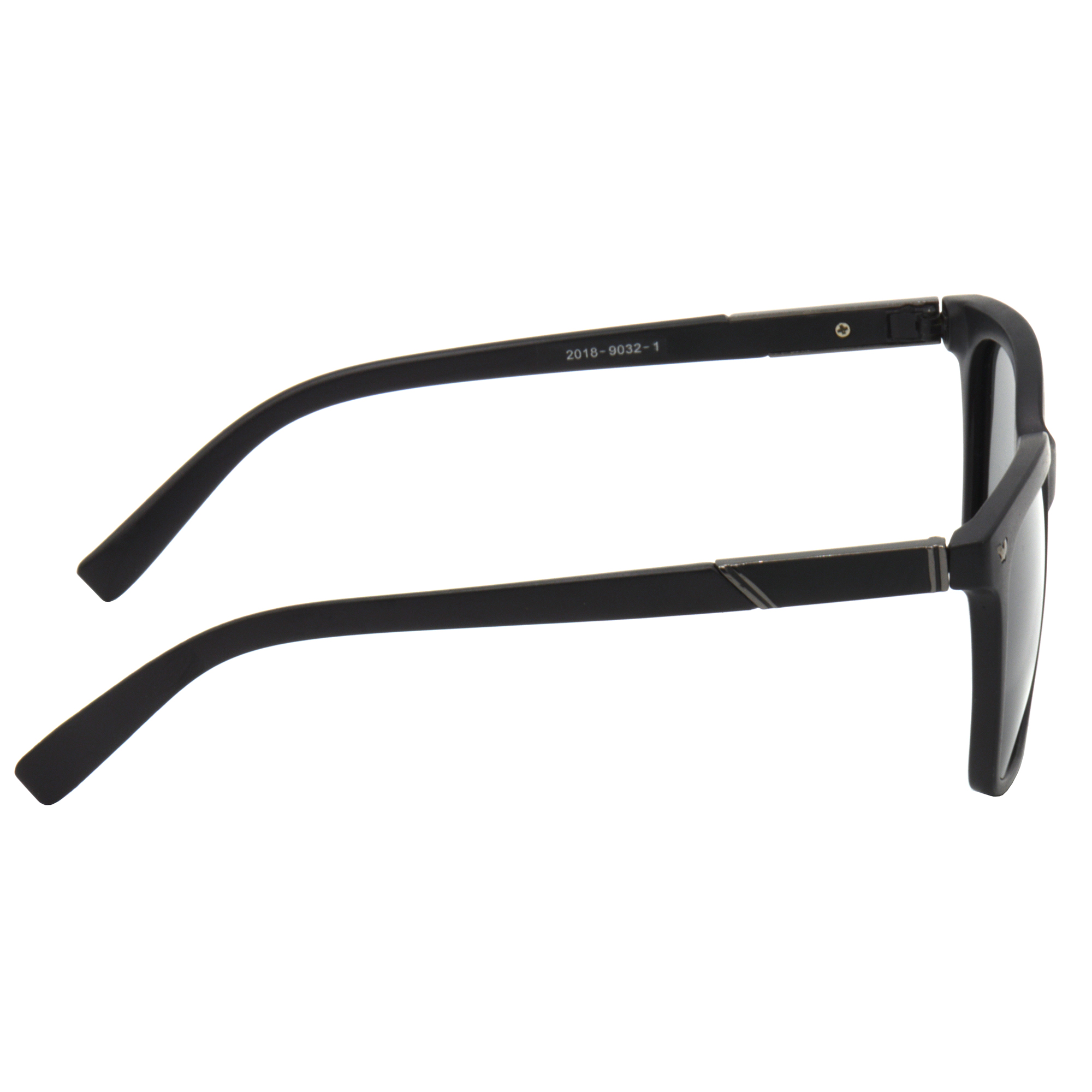 Hrinkar Polarized & UV Protection Elegant Black Rectangular Shades For Men & Women - HRS500-BK-BK - Image 3