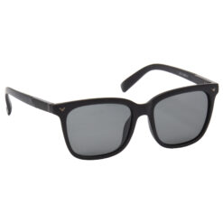 Hrinkar Polarized & UV Protection Elegant Black Rectangular Shades For Men & Women - HRS500-BK-BK