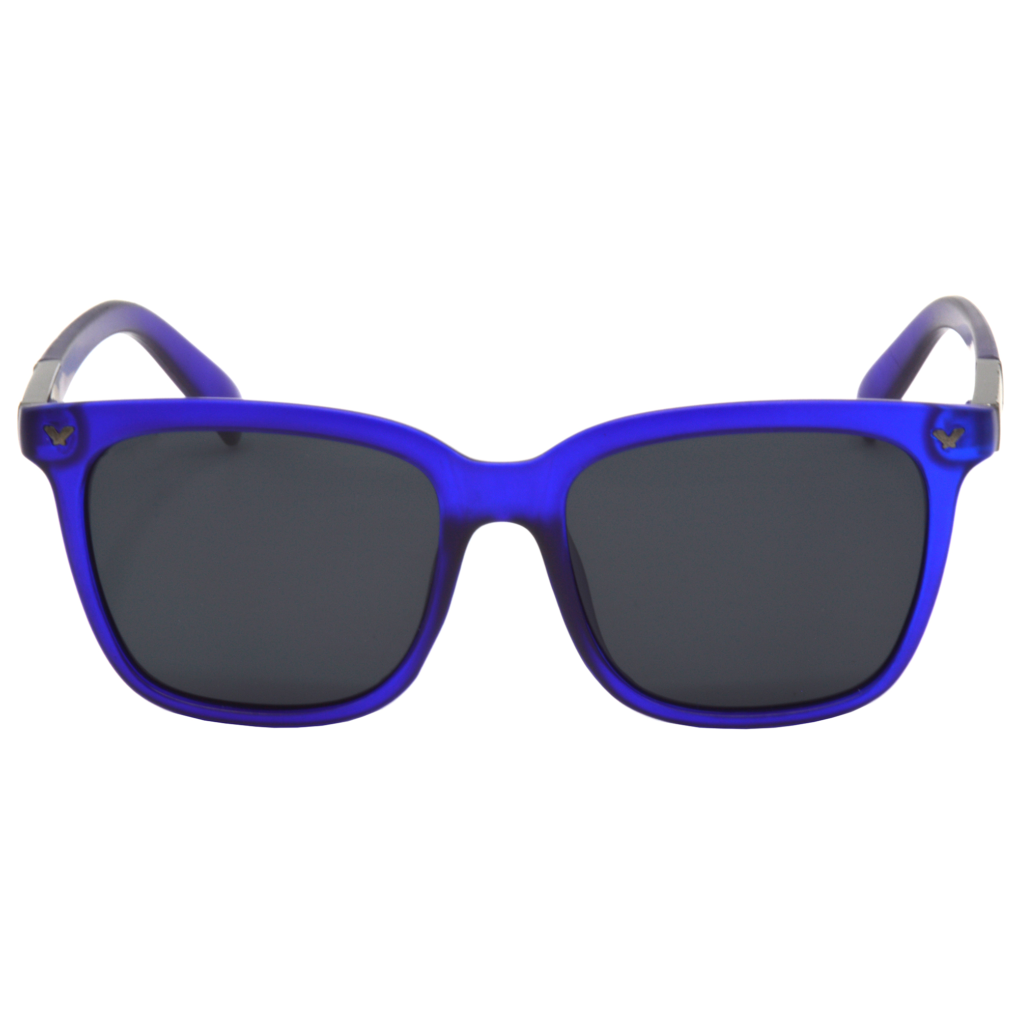 Hrinkar Polarized & UV Protection Classy Grey Rectangular Goggles For Men & Women - HRS500-BU-BK-P - Image 2
