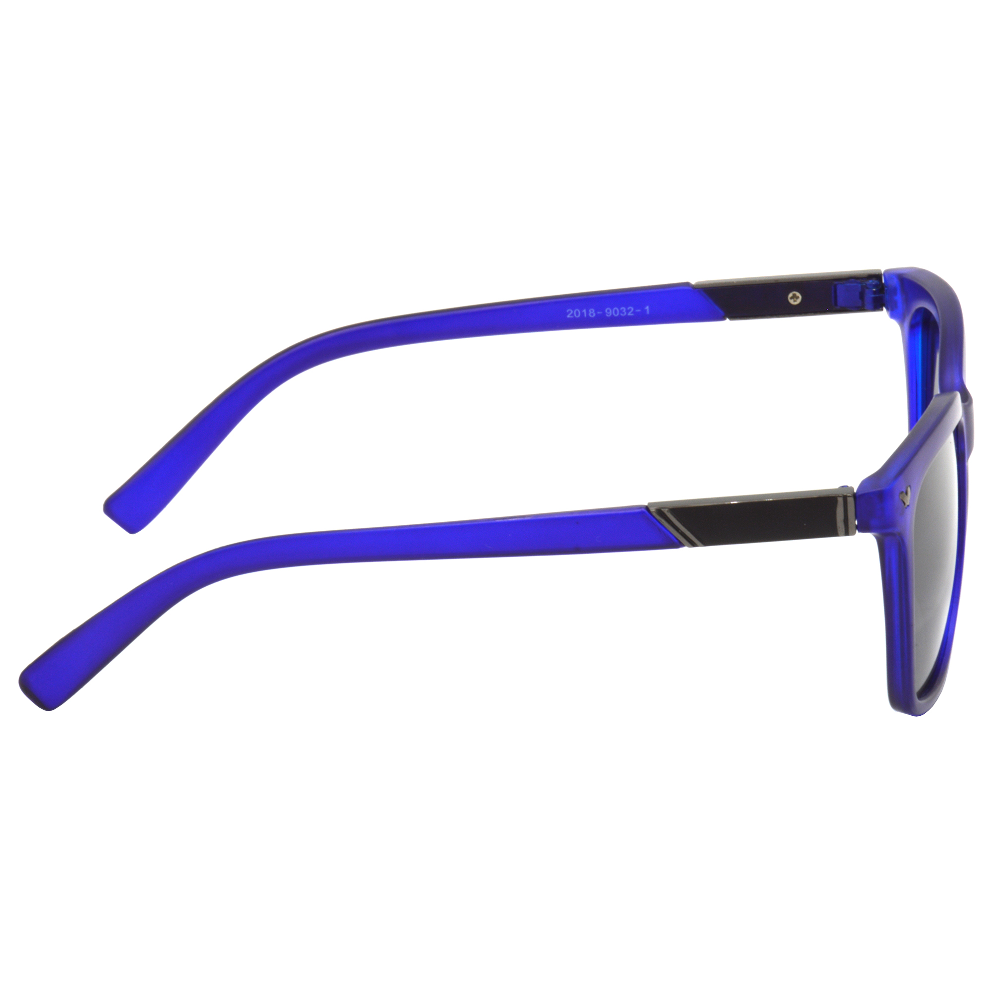 Hrinkar Polarized & UV Protection Classy Grey Rectangular Goggles For Men & Women - HRS500-BU-BK-P - Image 3