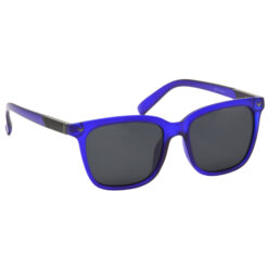 Hrinkar Polarized & UV Protection Classy Grey Rectangular Goggles For Men & Women - HRS500-BU-BK-P
