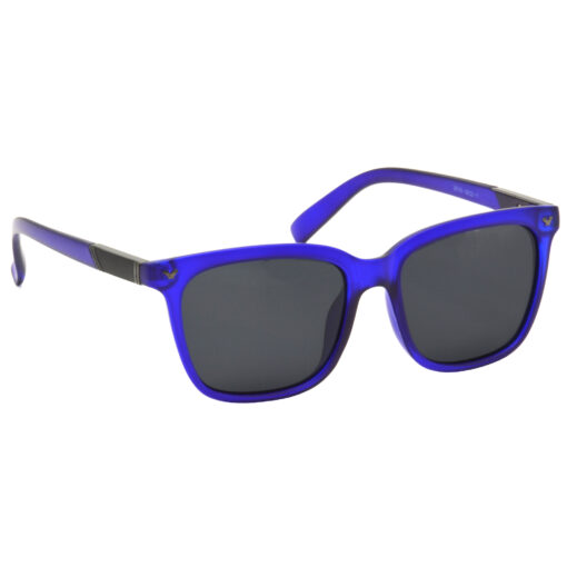 Hrinkar Polarized & UV Protection Classy Grey Rectangular Goggles For Men & Women - HRS500-BU-BK-P