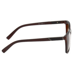Hrinkar Polarized & UV Protection Stylish Brown Rectangular Shades For Men & Women - HRS500-BWN-BWN-P - Image 3