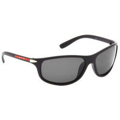 Hrinkar Polarized & UV Protection Modish Black Sports, Wrap-around Goggles For Men - HRS501-BK-BK-P