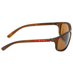 Hrinkar Polarized & UV Protection Elegant Brown Sports, Wrap-around Goggles For Men - HRS501-BWN-BWN-P - Image 3