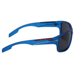Hrinkar Polarized & UV Protection Stylish Black, Grey Sports, Wrap-around Goggles For Men - HRS502-BU-BK-P - Image 3