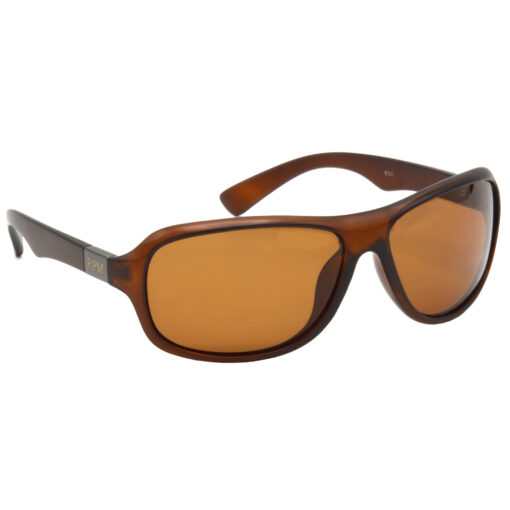 Hrinkar Polarized & UV Protection Trendy Brown Sports, Wrap-around Goggles For Men & Women - HRS503-BWN-BWN-P