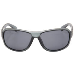 Hrinkar Polarized & UV Protection Stylish Black, Clear Sports, Wrap-around Shades For Men & Women - HRS503-GRY-BK-P - Image 2