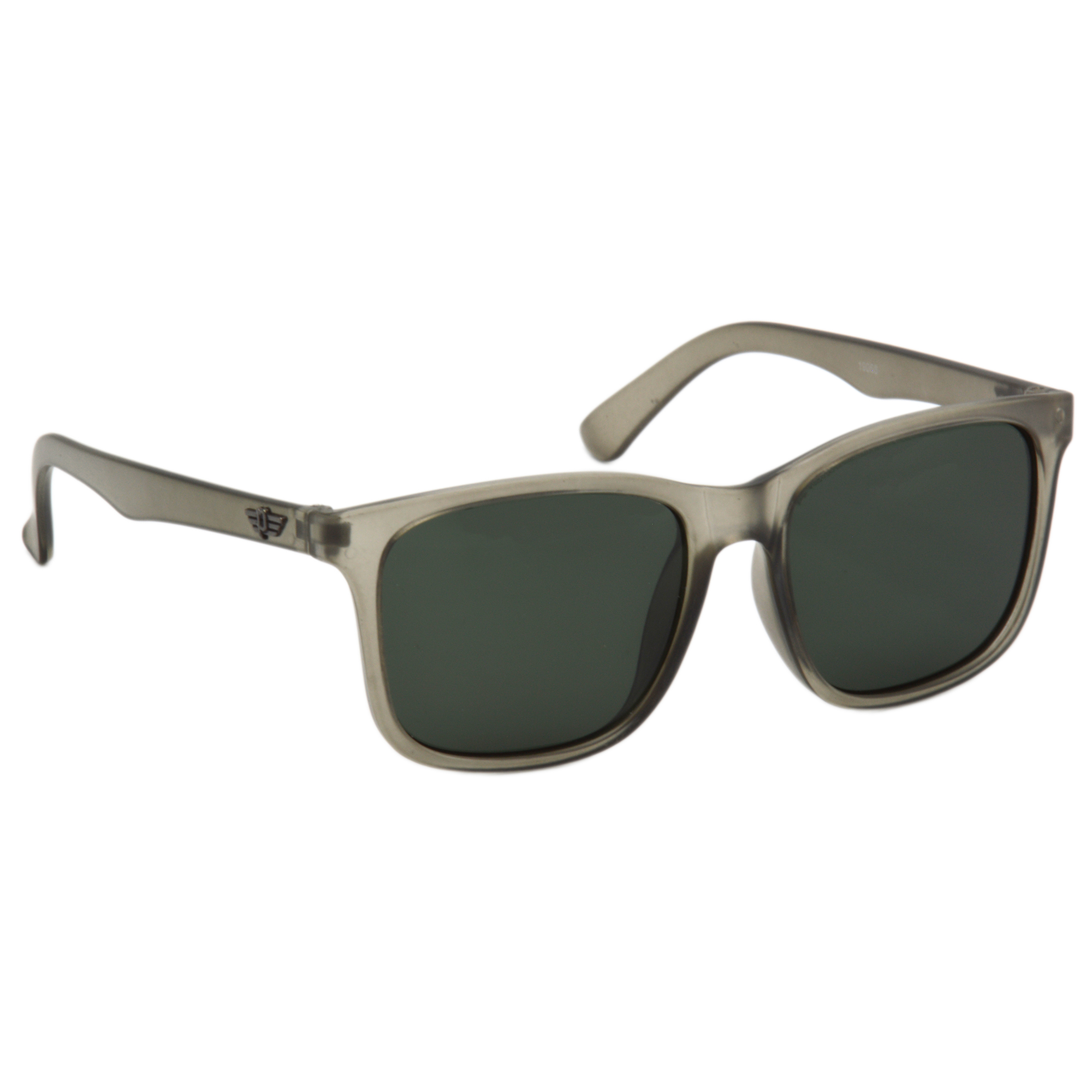 Hrinkar Polarized & UV Protection Modish Green Rectangular Shades For Men & Women - HRS504-GRY-GRN-P