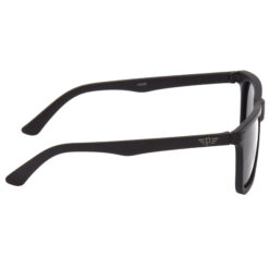 Hrinkar Polarized & UV Protection Elegant Black Rectangular Sunglasses For Men & Women - HRS505-BK-BK-P - Image 3