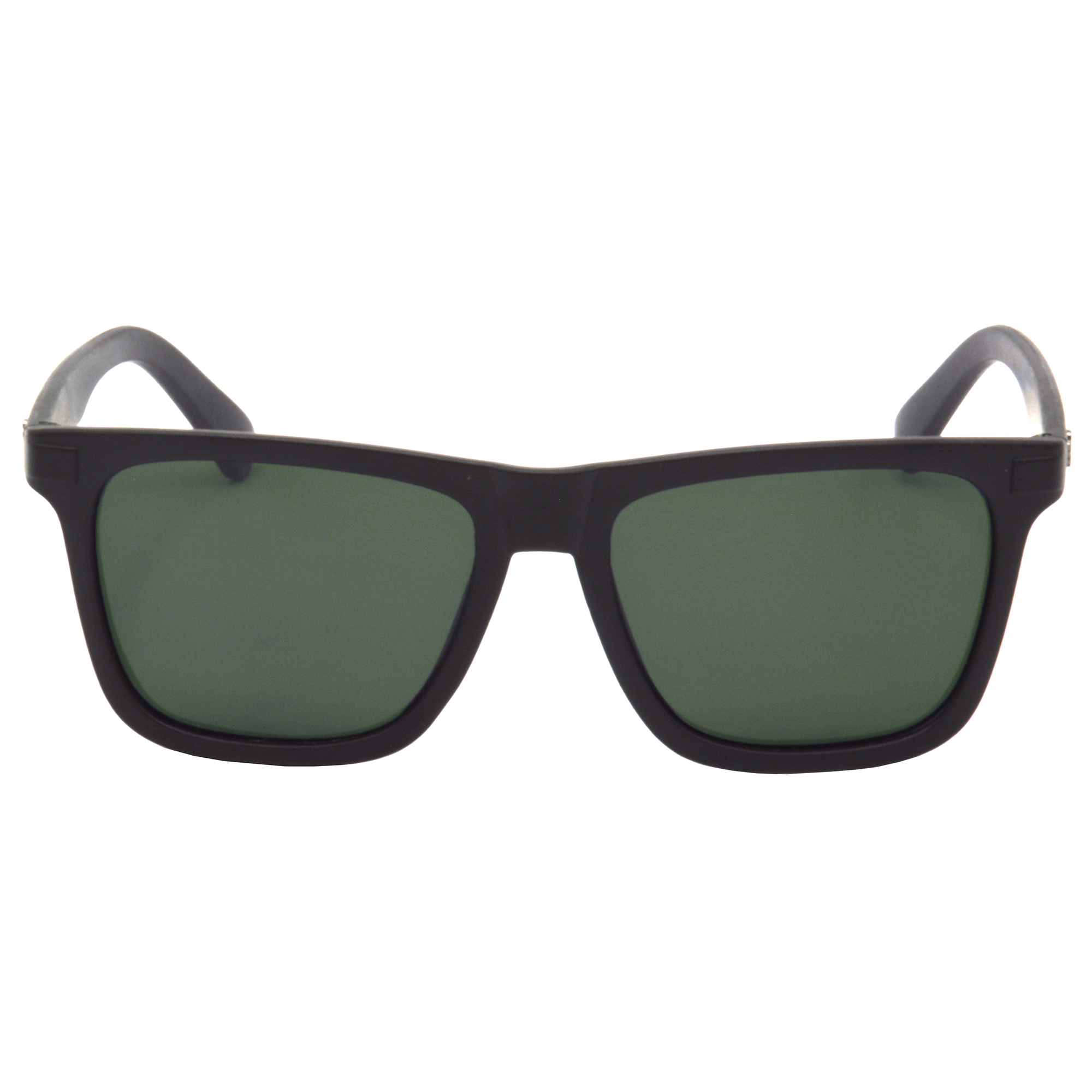 Hrinkar Polarized & UV Protection Trendy Green Rectangular Goggles For Men & Women - HRS505-BK-GRN-P - Image 2