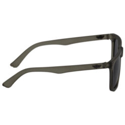 Hrinkar Polarized & UV Protection Stylish Grey Rectangular Sunglasses For Men & Women - HRS505-GRY-BK-P - Image 3