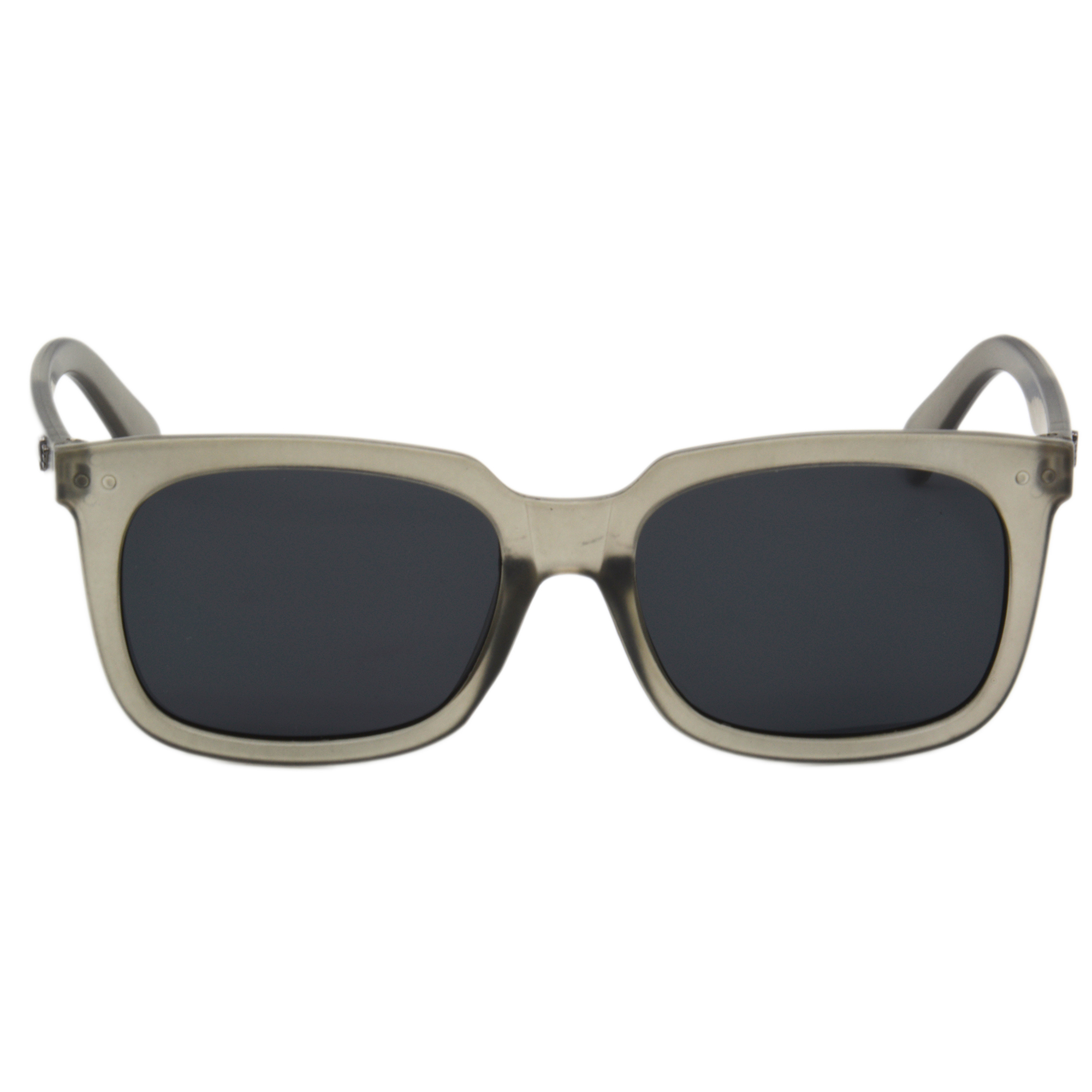 Hrinkar Polarized & UV Protection Stylish Grey Rectangular Shades For Men & Women - HRS506-GRY-BK-P - Image 2
