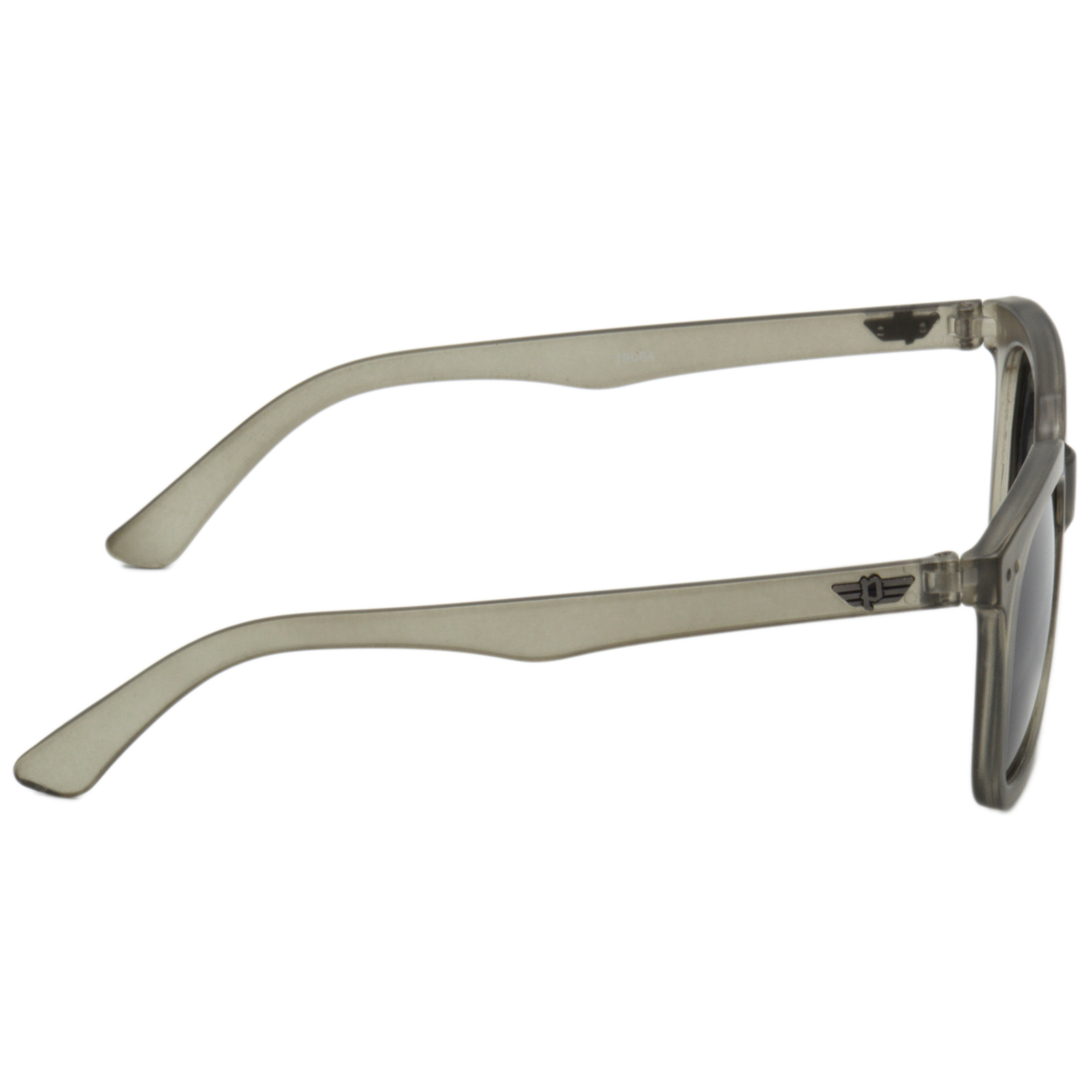 Hrinkar Polarized & UV Protection Stylish Grey Rectangular Shades For Men & Women - HRS506-GRY-BK-P - Image 3