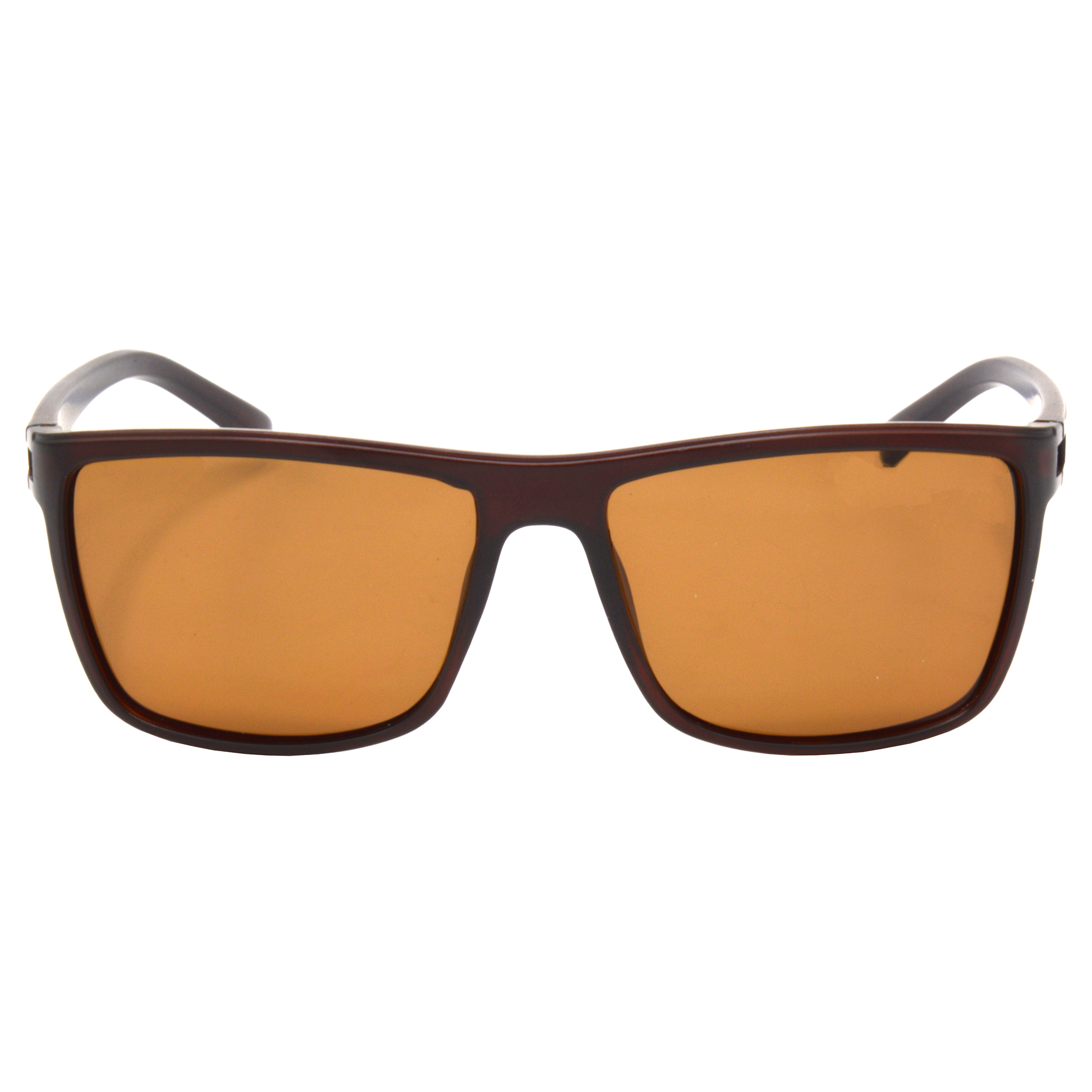 Hrinkar Polarized & UV Protection Stylish Brown Rectangular Goggles For Men & Women - HRS507-BWN-BWN-P - Image 2
