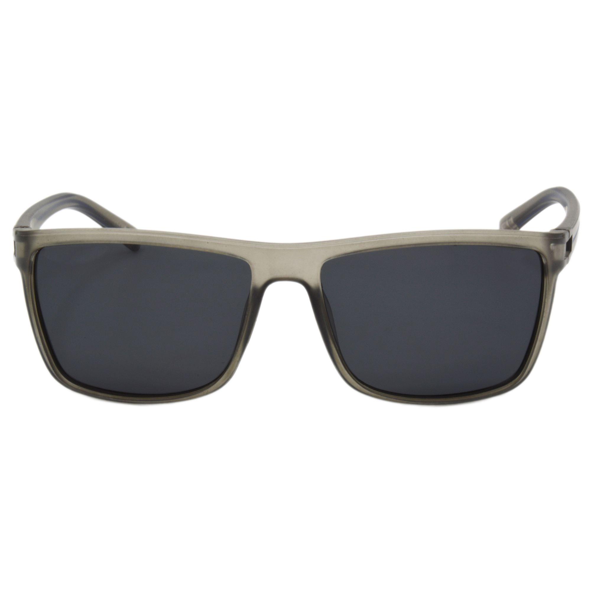 Hrinkar Polarized & UV Protection Modish Grey Rectangular Shades For Men & Women - HRS507-GRY-BK-P - Image 2