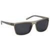 Hrinkar Polarized & UV Protection Modish Grey Rectangular Shades For Men & Women - HRS507-GRY-BK-P