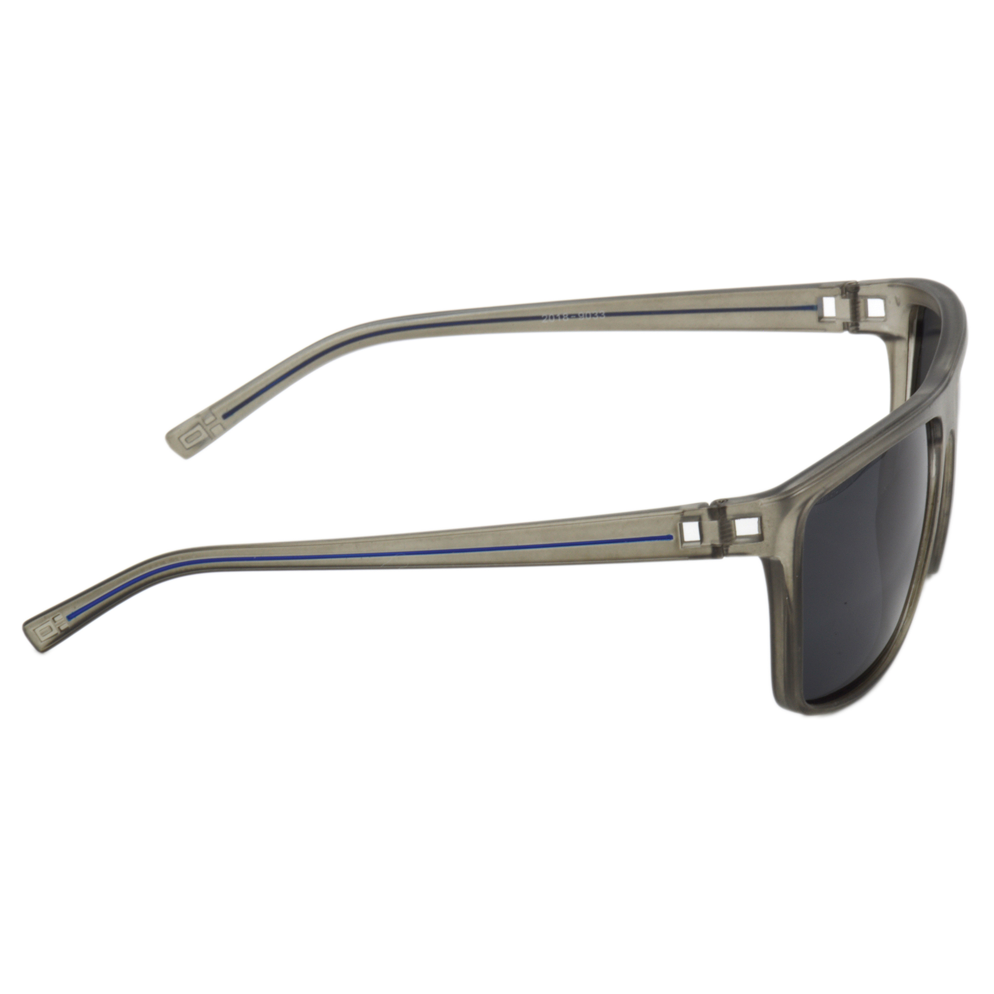 Hrinkar Polarized & UV Protection Modish Grey Rectangular Shades For Men & Women - HRS507-GRY-BK-P - Image 3