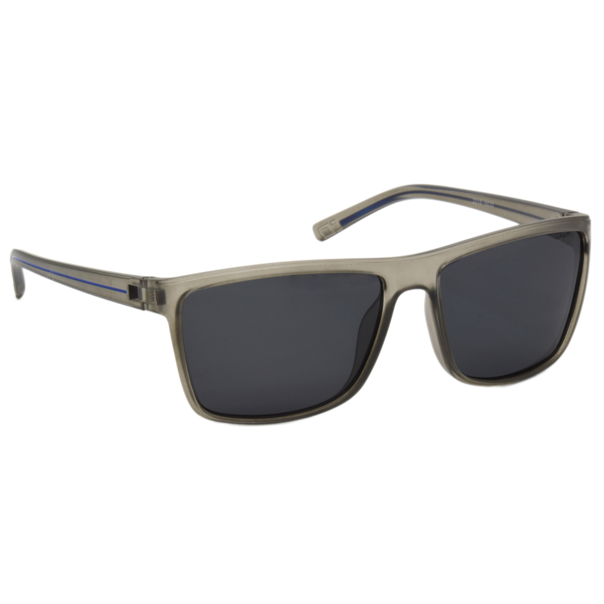 Hrinkar Polarized & UV Protection Modish Grey Rectangular Shades For Men & Women - HRS507-GRY-BK-P